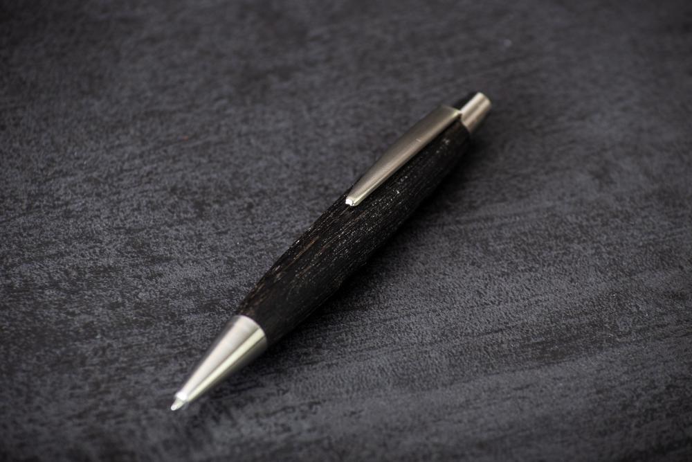 Kugelschreiber Mooreiche gebürstet